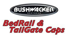 Load image into Gallery viewer, Bushwacker 97-04 Dodge Dakota Fleetside Bed Rail Caps 78.0in Bed - Black
