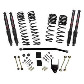 Skyjacker 2020 Jeep JL 4WD Rub Diesel 3.5-4in Dual Rate Long Travel Sus Lift Kit w/Blk Max Shocks