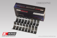 Load image into Gallery viewer, King Engine Bearings Chrysler 345/ 370 16V (Size 0.25) pMaxBlack Coated Connecting Rod Bearing Set