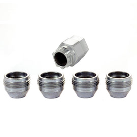 McGard Wheel Lock Nut Set - 4pk. (Under Hub Cap / Cone Seat) M12X1.25 / 19mm & 21mm Hex / .775in. L