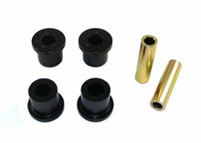 Load image into Gallery viewer, Whiteline Plus 97-05 Nissan Frontier D22 2WD Rear Spring Eye and Shackle Bushing