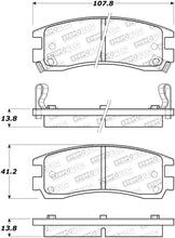 Load image into Gallery viewer, StopTech Street Brake Pads