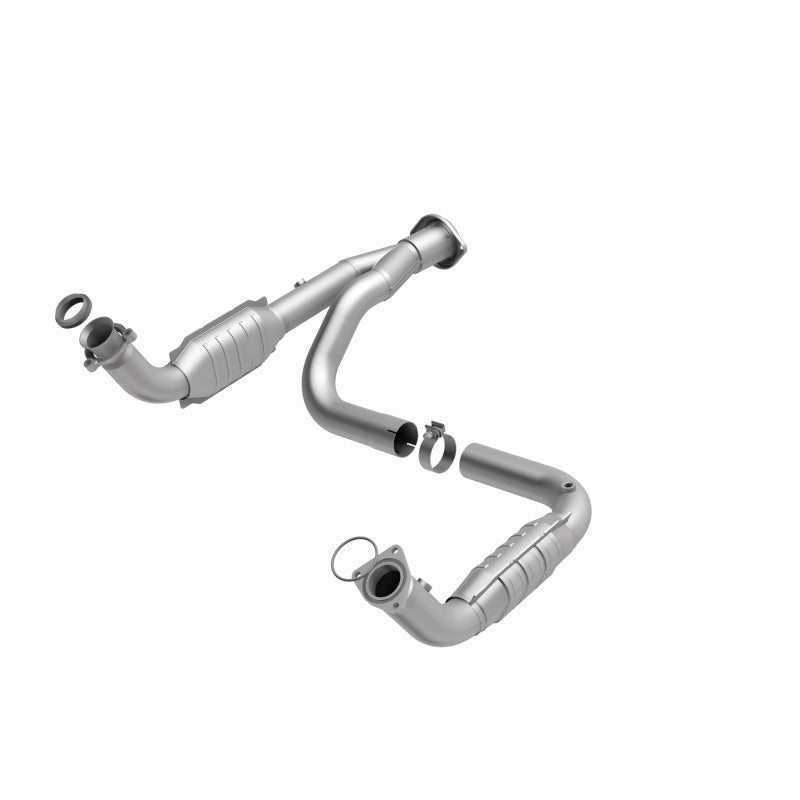MagnaFlow Direct Fit Catalytic Converter 07-09 Hummer Truck H2 Y-Pipe Assy