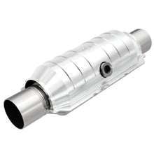 Load image into Gallery viewer, MagnaFlow Universal Catalytic Converter 2.25 Midbed O2 Front CA