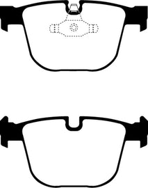 EBC 10-14 BMW X5 4.4 Twin Turbo (50) Greenstuff Rear Brake Pads