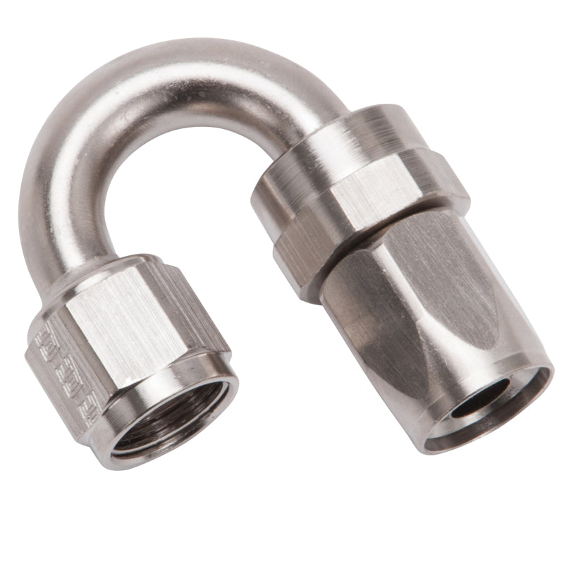 Russell Performance -8 AN Endura 180 Degree Full Flow Swivel Hose End (With 3/4in Radius)