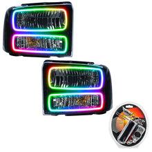 Load image into Gallery viewer, Oracle 05-07 Ford F-250/350 SMD HL - Black - ColorSHIFT