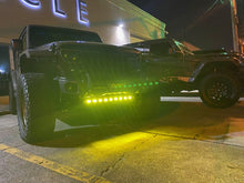 Load image into Gallery viewer, ORACLE Lighting 2019+ Jeep Wrangler JL Skid Plate w/ Integrated LED Emitters - Yellow NO RETURNS