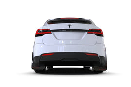Rally Armor 22-26 Tesla Model X Black UR Mud Flap w/Red Logo