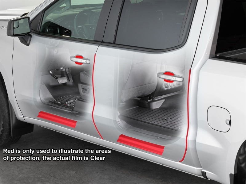 WeatherTech 2019+ Chevrolet Silverado 2500/3500 Scratch Protection - Transparent