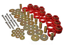 Load image into Gallery viewer, Energy Suspension Body Mount Set Inc. Hardware - Red