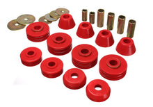 Load image into Gallery viewer, Energy Suspension GM Cab Mount Set - Red