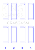 King Engine Bearings Hyundai G4KE / G4KC (Size +0.5) Rod Bearings (Set of 4)