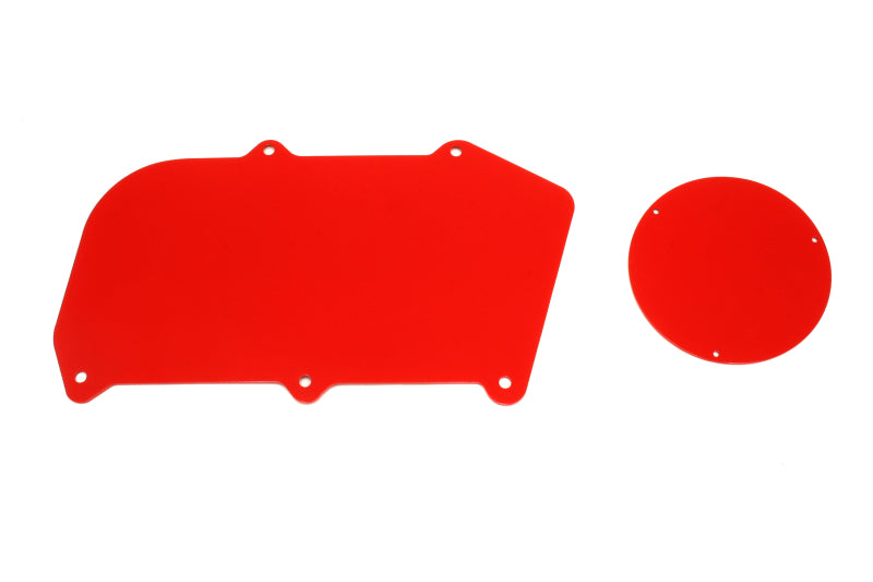 BMR 64-72 A-Body Heater Delete Panel Aluminum (Non-A/C Vehicles Only) - Red