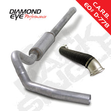 Load image into Gallery viewer, Diamond Eye KIT 4in Catback Single w/ TDP AL 06-07 Chevy/GMC 6.6L Duramax 2500/3500