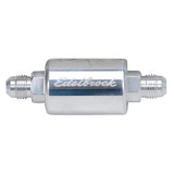 Russell Performance Polished Aluminum (3in Length 1-1/4in dia. -6 male inlet/outlet)