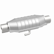 Load image into Gallery viewer, MagnaFlow Universal Catalytic Converter 2.5in ID Inlet/Outlet Center/Center Oval Rear