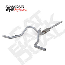 Load image into Gallery viewer, Diamond Eye KIT 3in Catback DUAL GAS AL CHEVY/GM 4.8L 5.3L 1500