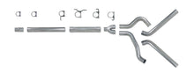 Load image into Gallery viewer, Diamond Eye KIT 4in Catback MFLR RPLCMENT PIPE DUAL AL: 94-97 FORD 7.3L F250/F350 PWRSTROKE