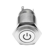 Load image into Gallery viewer, Oracle Pre-Wired Power Symbol On/Off Flush Mount LED Switch - UV/Purple