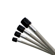 Load image into Gallery viewer, Nitrous Express 6AN 6ft Stainless Steel Braided Hose - Black