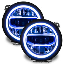 Load image into Gallery viewer, Oracle Jeep Wrangler JL/Gladiator JT RGB+W Headlight DRL Kit - ColorSHIFT w/o Controller