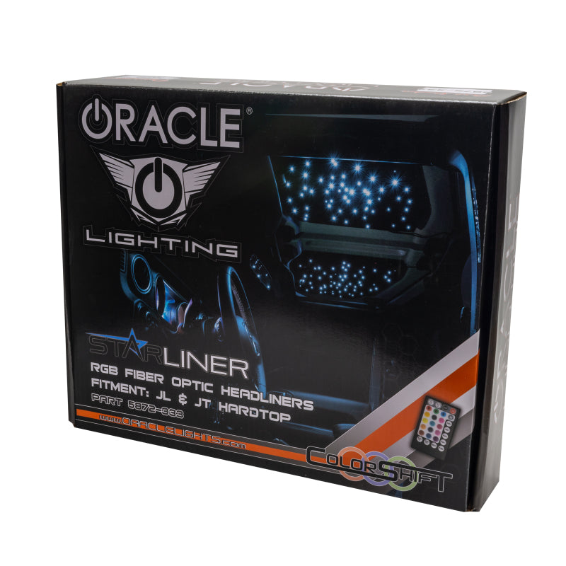 Oracle StarLINER Fiber Optic Hardtop Headliner for Wrangler JL/Gladiator JT - ColorSHIFT NO RETURNS