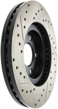 Load image into Gallery viewer, StopTech 03-09 Chrysler PT Cruiser Tur / 03-05 Dodge Neon SRT-4 Front Left Slotted &amp; Drilled Rotor