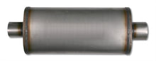 Load image into Gallery viewer, Diamond Eye Muffler 3-1/2in SGL IN/SGL OUT 22in BODY 28in OVERALL OVAL