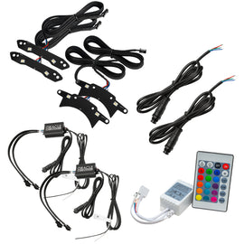 Oracle 15-21 Dodge Challenger RGB+W Headlight DRL Kit - ColorSHIFT w/ Simple Controller