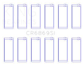 King Engine Bearings Jeep AMC 232CI/242CI/248CI I6 (Size .020) Connecting Rod Bearing Set