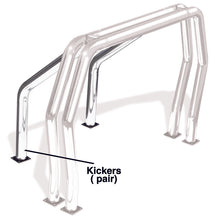 Load image into Gallery viewer, Go Rhino RHINO Bed Bar - Kickers - Stainless