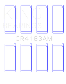 King Engine Bearings Chrysler/Mitsubishi 122ci 2.0L (Size STD) Rod Bearing Set