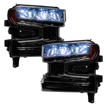 Load image into Gallery viewer, Oracle 19-21 Silverado/Sierra 1500 RGB Demon Eye Headlight Kit - w/o Controller