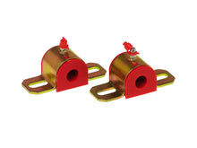 Load image into Gallery viewer, Prothane Universal Greasable Sway Bar Bushings - 9/16in - Type A Bracket - Red