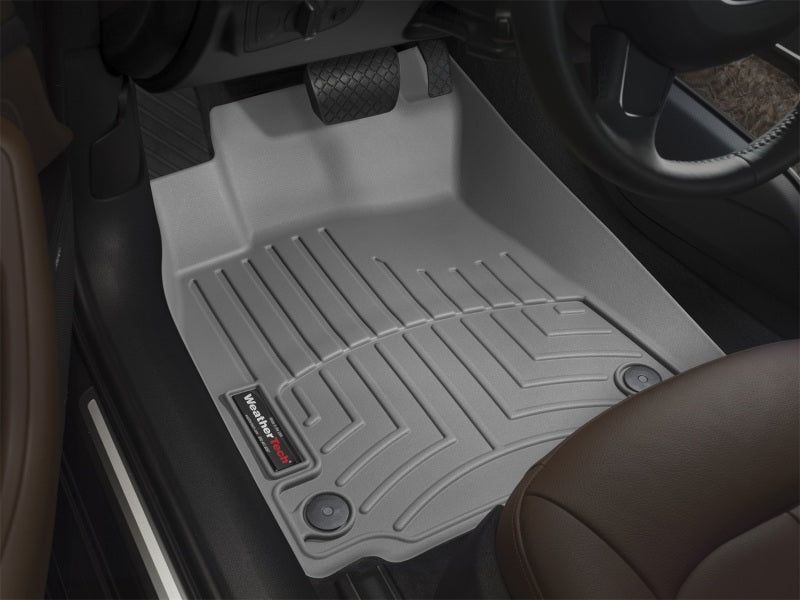 WeatherTech 07-13 GMC Sierra Front Floorliner OTH - Grey