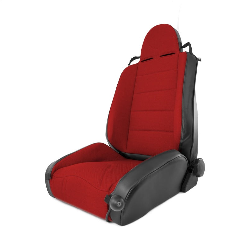 Rugged Ridge XHD Off-road Racing Seat Reclinable Red 97-06TJ