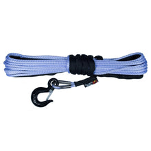 Load image into Gallery viewer, Rugged Ridge Synthetic Winch Line Blue 1/4in X 50 feet