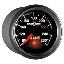 Load image into Gallery viewer, Autometer Elite 52.4mm 100-260F Transmission Temperature Peak &amp; Warn w/ Electronic Control Gauge