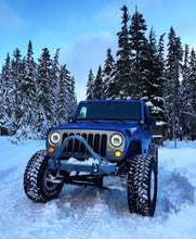Load image into Gallery viewer, Oracle 7in High Powered LED Headlights - Black Bezel - ColorSHIFT 2.0
