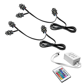 Oracle 19-21 GMC Sierra 1500 RGB+W Headlight DRL  Kit - ColorSHIFT w/ Simple Controller