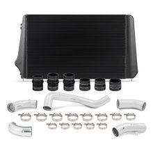 Load image into Gallery viewer, Mishimoto 17-19 GM L5P Duramax Intercooler Kit - Black w/ Polished Pipes