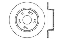 Load image into Gallery viewer, StopTech 04-08 Acura TSX / 03-07 Honda Accord SportStop Slotted &amp; Drilled Right Rear Rotor