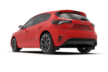 Load image into Gallery viewer, Rally Armor 19-22 Ford Focus ST MK4 (Hatch) Black UR Mud Flap w/ Red Logo
