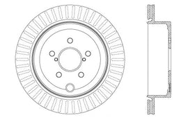 StopTech Drilled Sport Brake Rotor