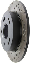 Load image into Gallery viewer, StopTech 06-09 Honda Civic Ex/Si Slotted &amp; Drilled Right Rear Rotor