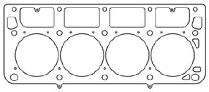Cometic GM LS1 (w/M.I.D. Sleeves) 4.165 inch Bore .051 inch MLS Head Gasket