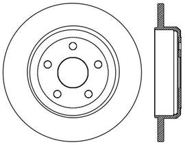 StopTech Slotted Sport Brake Rotor 11-15 Jeep Grand Cherokee (Excludes SRT8)