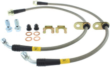 Load image into Gallery viewer, StopTech 08-09 WRX Stainless Steel Rear Brake Lines