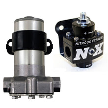 Load image into Gallery viewer, Nitrous Express Black Style Fuel Pump and Non Bypass Regulator Combo